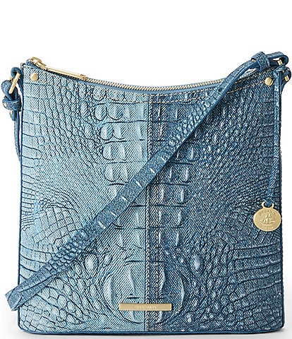 BRAHMIN Secour Collection Denim Katie Crossbody Bag