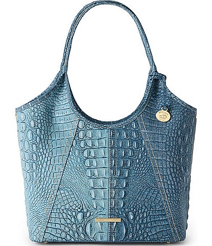 BRAHMIN Secour Collection Denim Melora Tote Bag