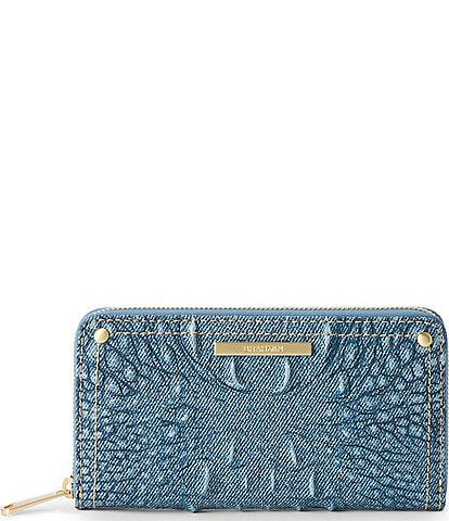 BRAHMIN Secour Collection Denim Suri Wallet