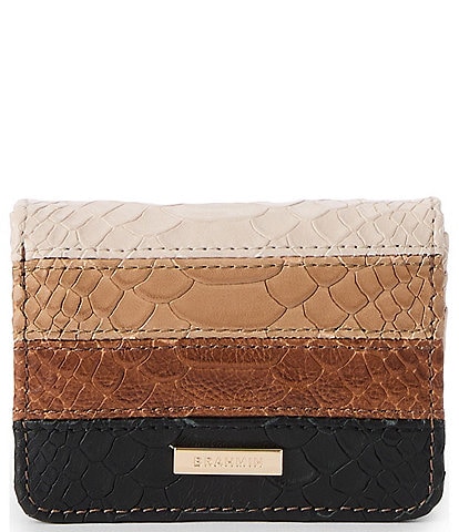 BRAHMIN Seraya Collection Multi Clementine Small Wallet