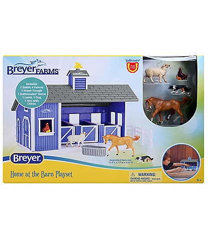 Breyer Home At Barn Playset