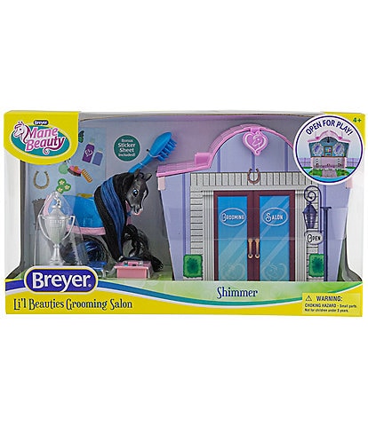 Breyer Li'l Beauties Grooming Salon - Shimmer