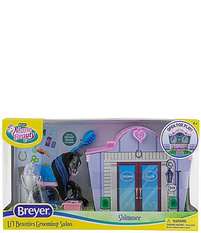 Breyer Li'l Beauties Grooming Salon - Shimmer