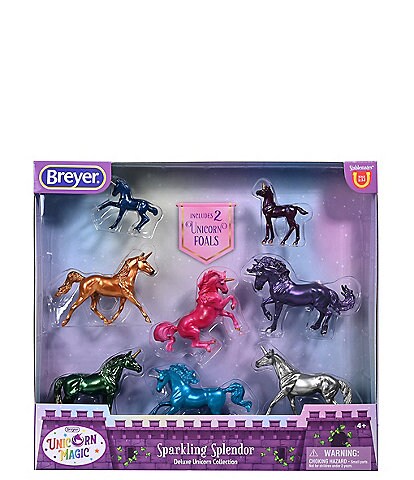 Breyer Sparkling Splendor Deluxe Unicorn 8-Piece Collection