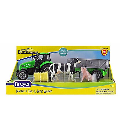 Breyer Tractor Tag-A-Long Wagon