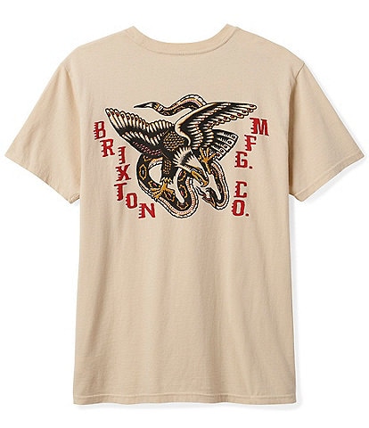 Brixton Battle Eagle Short Sleeve Graphic T-Shirt