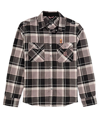 Brixton Bowery Long Sleeve Plaid Flannel Shirt