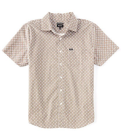 Brixton Charter Print Short-Sleeve Woven Shirt