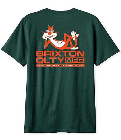 Brixton Cool Cat Short Sleeve Graphic T-Shirt