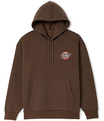 Brixton Long Sleeve Pullover Fleece Hoodie