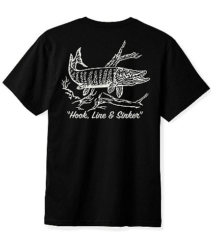 Brixton Muskie Fish Short Sleeve T-Shirt
