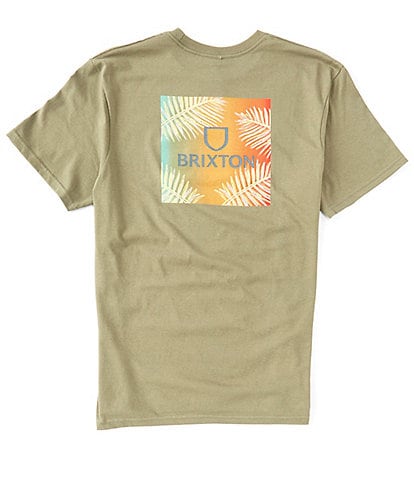 Brixton Short-Sleeve Alpha Square Graphic T-Shirt