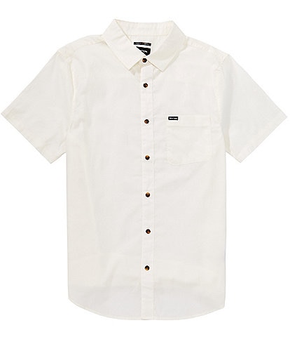Brixton Short Sleeve Charter Solid Woven Shirt