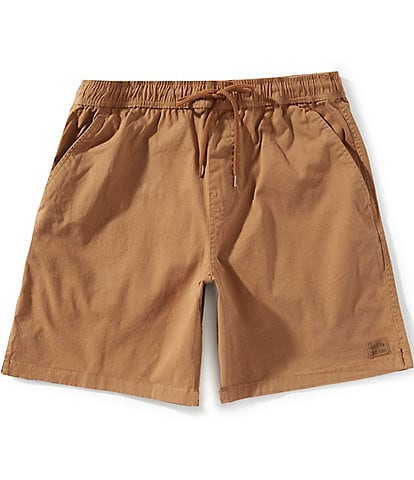 Brixton Vintage Washed Brushed Twill 7#double; Inseam Shorts