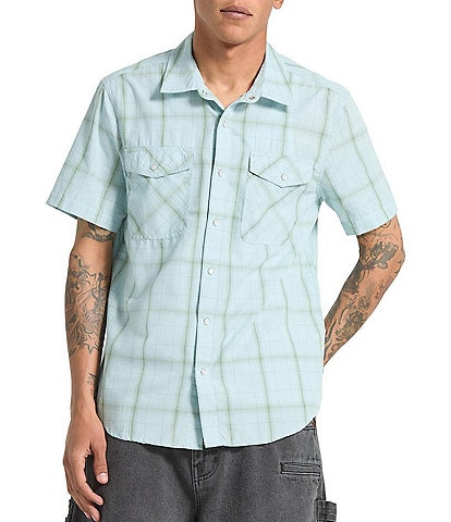 Brixton Wayne Printed Short-Sleeve Woven Western Shirt