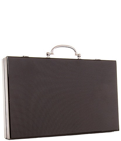 Brouk & Co Carbon Fiber Case Backgammon Set