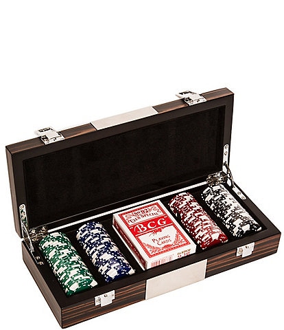 Brouk & Co Matte Ebony Poker 100 Chip Set
