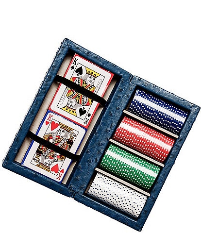 Brouk & Co Ostrich Poker Set