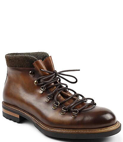 Bruno Magli Men's Andez Leather Lace-Up Alpine Boots