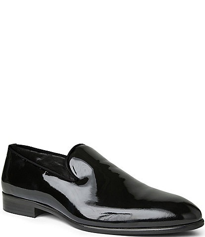 Bruno Magli Men's Danilo A-Line Patent Leather Smoking Loafers