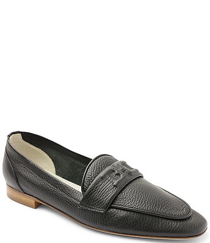 Bruno Magli Morris Leather Monogram Loafers