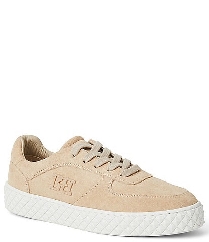 Bruno Magli Paola Suede Lace-Up Sneakers