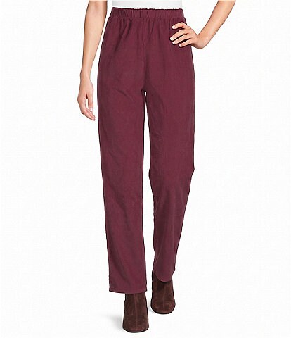 Bryn Walker Boslow Cotton Corduroy Pull-On Pants