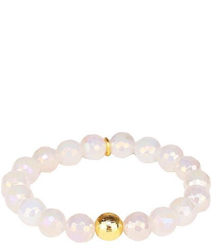 BuDhaGirl Melange Beaded Stretch Bracelet