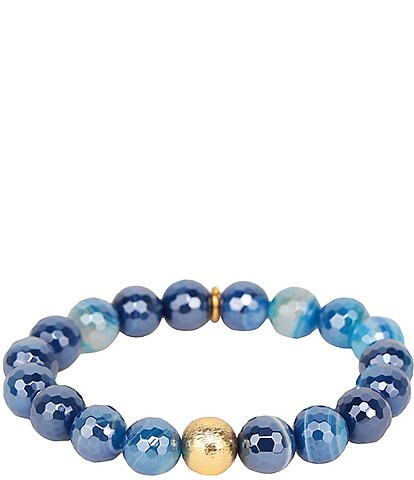 BuDhaGirl Melange Beaded Stretch Bracelet