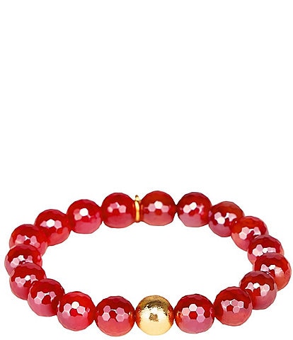 BuDhaGirl Melange Beaded Stretch Bracelet