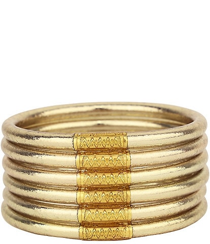 BuDhaGirl Serenity Prayer All Weather Bangles® Bracelet Set