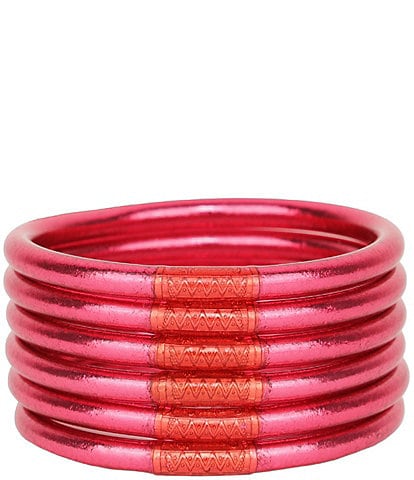 BuDhaGirl Serenity Prayer All Weather Bangles® Bracelet Set