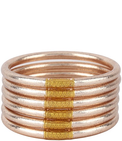 BuDhaGirl Serenity Prayer All Weather Bangles® Bracelet Set