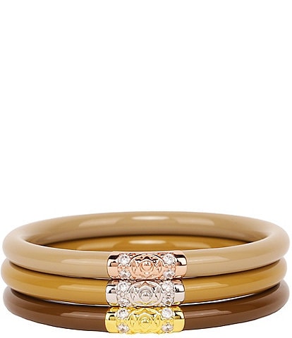 BuDhaGirl Three Kings Ombre All Weather Bangles® Bracelet Set