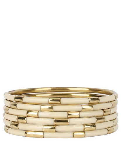 BuDhaGirl Veda Bangle Bracelet Set