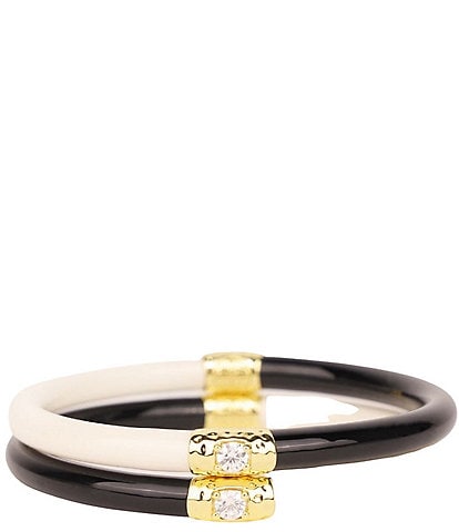 BuDhaGirl Yin & Yang All Weather Bangles® Bracelet Set