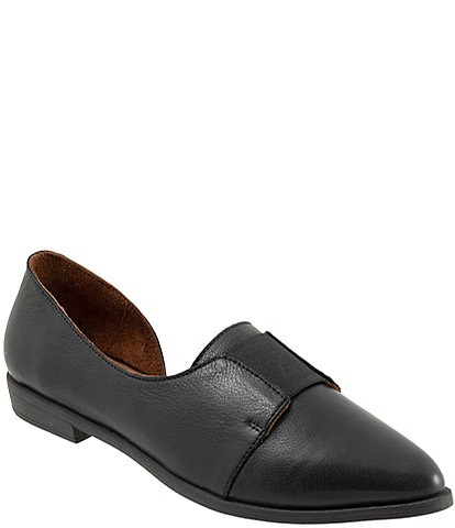 Bueno Brenda Leather D'Orsay Flats