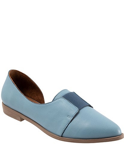 Bueno Brenda Leather D'Orsay Flats