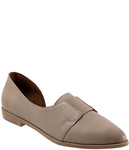 Bueno Brenda Leather D'Orsay Flats