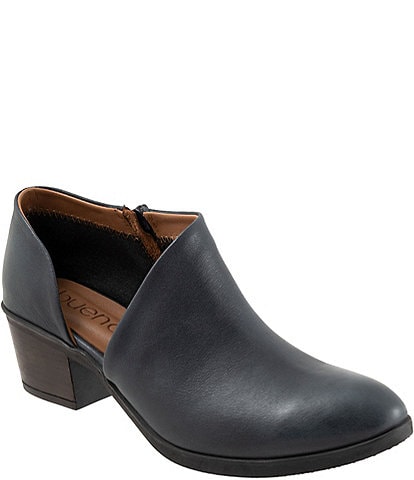 Bueno Caitlin Leather D'Orsay Ankle Booties