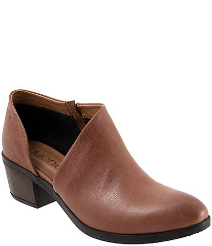 Bueno Caitlin Leather D'Orsay Ankle Booties