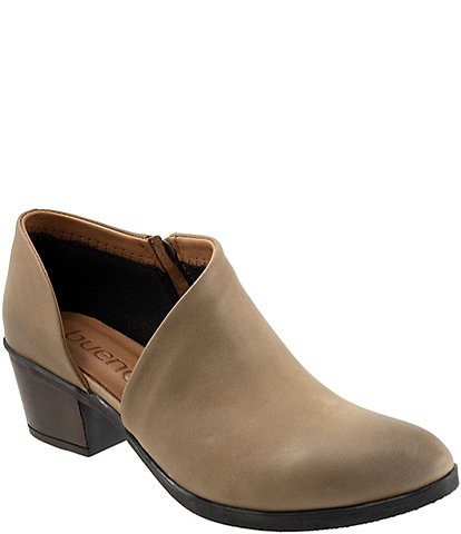 Bueno Caitlin Leather D'Orsay Ankle Booties