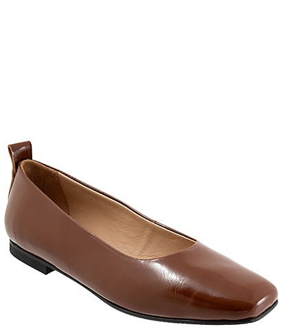 Bueno Elizabeth Patent Leather Ballet Flats