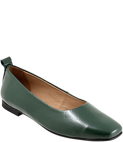 Bueno Elizabeth Patent Leather Ballet Flats