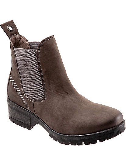 Bueno Florida Nubuck Suede Chelsea Booties