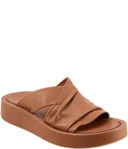 Bueno Harper Leather Slide Sandals