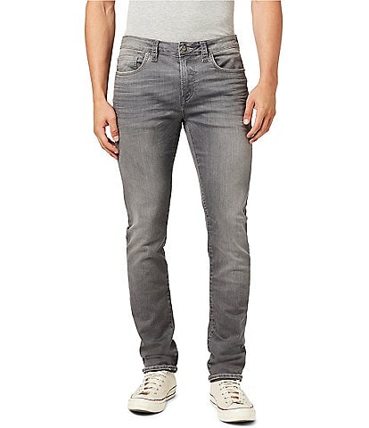 Buffalo David Bitton Sanded Grey Slim-Fitting Ash Jeans