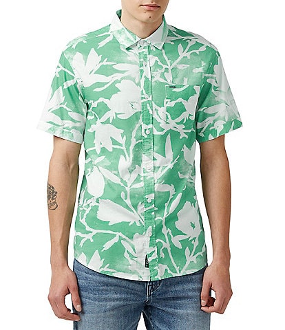 Buffalo David Bitton Susara Short Sleeve Floral Print Shirt