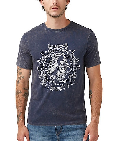 Buffalo David Bitton Tabbet Short-Sleeve Graphic T-Shirt