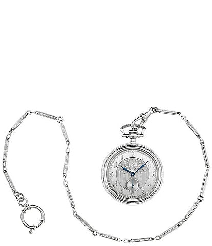 Bulova Men's Heritage Automatic Stainless Steel Pocket Watch
